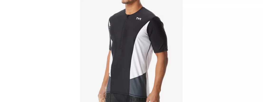 TYR Men's Competitor Short Sleeve Top / Мужская стартовая футболка фото 2 TYR Men's Competitor Short Sleeve Top / Мужская стартовая футболка фото 2