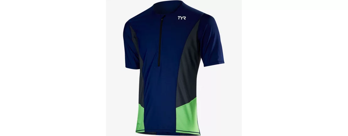 TYR Men's Competitor Short Sleeve Top / Мужская стартовая футболка фото