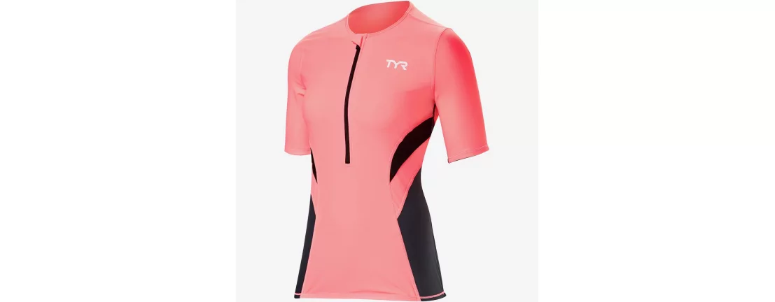 TYR Women's Competitor Short Sleeve Top / Женская стартовая футболка фото