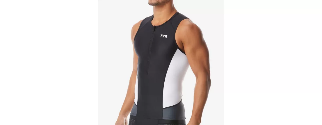 TYR Men's Competitor Singlet / Мужская стартовая майка фото 2