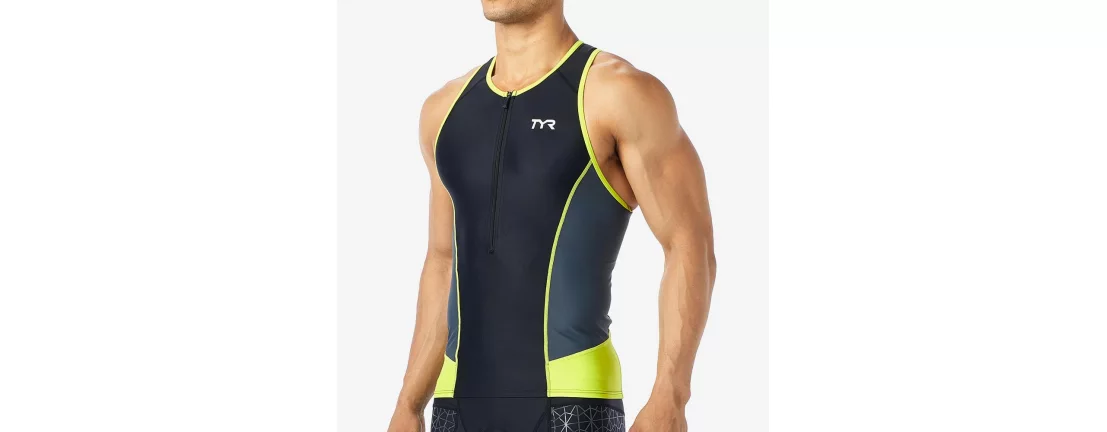 TYR Men's Competitor Tri Tank / Мужская стартовая майка фото 2