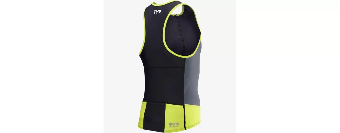 TYR Men's Competitor Tri Tank / Мужская стартовая майка фото 3