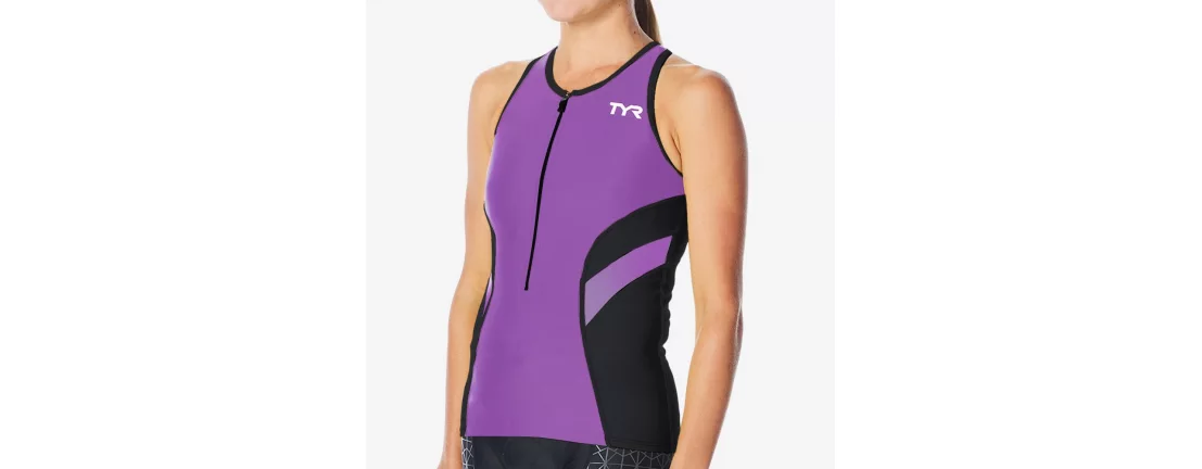 TYR Women's Competitor Tri Tank / Женская стартовая майка фото 2