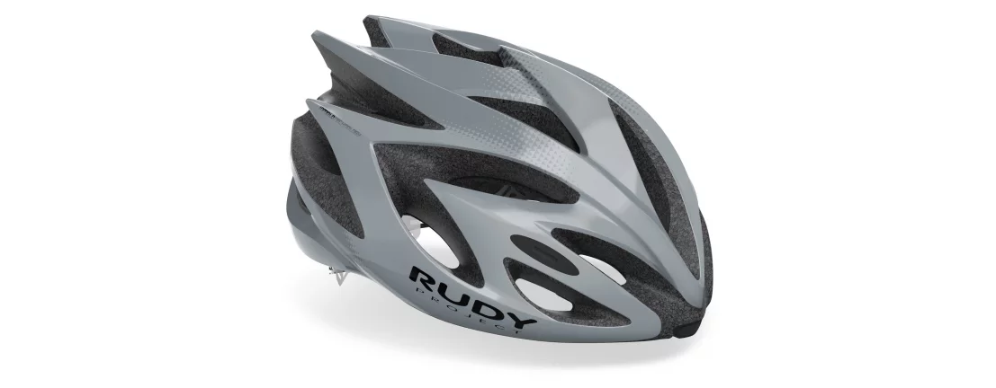Rudy Project Rush Grey - Titanium Shiny S / Шлем фото Rudy Project Rush Grey - Titanium Shiny S / Шлем фото