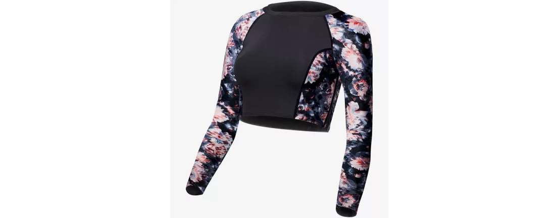 TYR Padma Mya Long Sleeve Crop Rashguard / Лайкра с длинным рукавом фото
