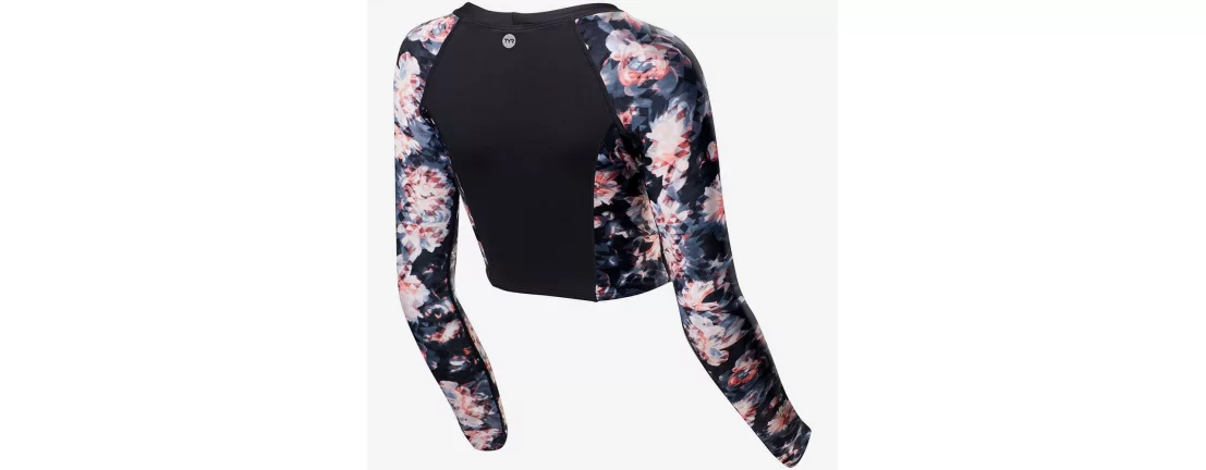 TYR Padma Mya Long Sleeve Crop Rashguard / Лайкра с длинным рукавом фото 1