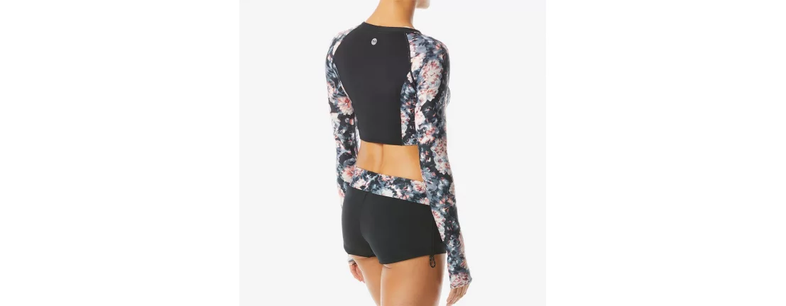 TYR Padma Mya Long Sleeve Crop Rashguard / Лайкра с длинным рукавом фото 3