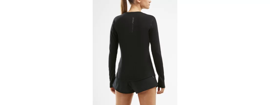 2XU HEAT Long Sleeve Top W / Женская согревающая футболка с длинными рукавами 1