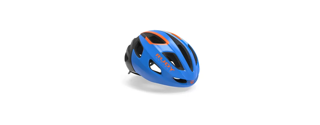 Rudy Project STRYM BLUE/ORANGE SHINY S/M / Шлем фото