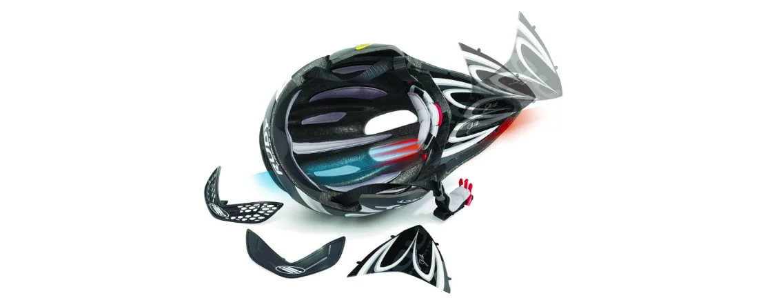 RP CHRONO WINGSPAN YELLOW FLUO-BLACK SHINY / Каска 2