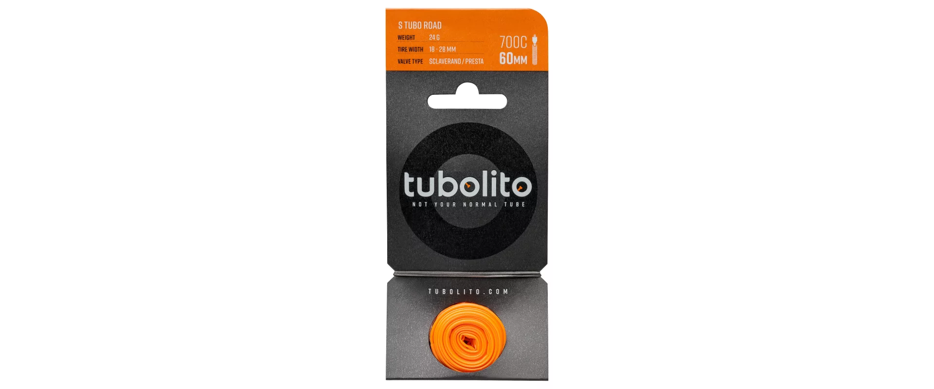 Tubolito S Tubo Road 700x18/28C 60mm / Камера суперлегкая фото 1