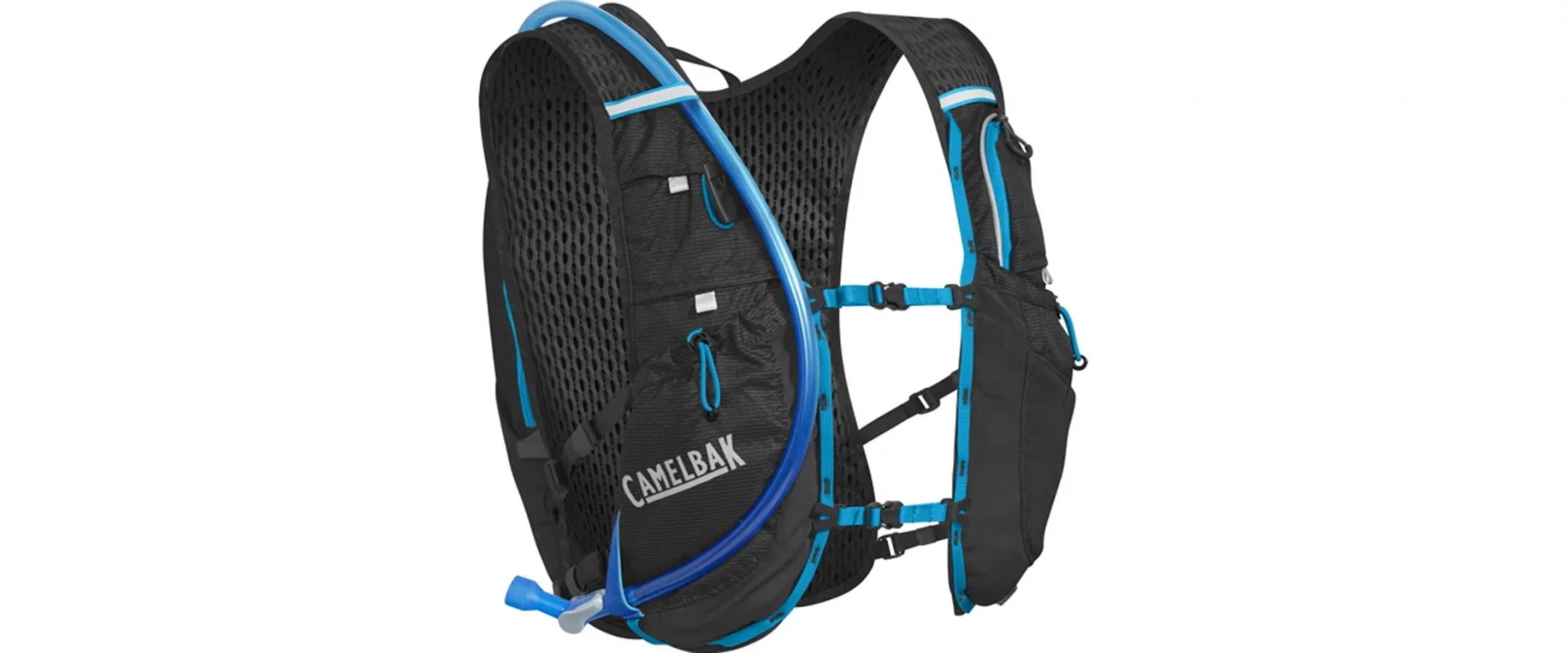 Camelbak Ultra 10 Vest 70 oz 2L Black Atomic Blue 1136001900 10390