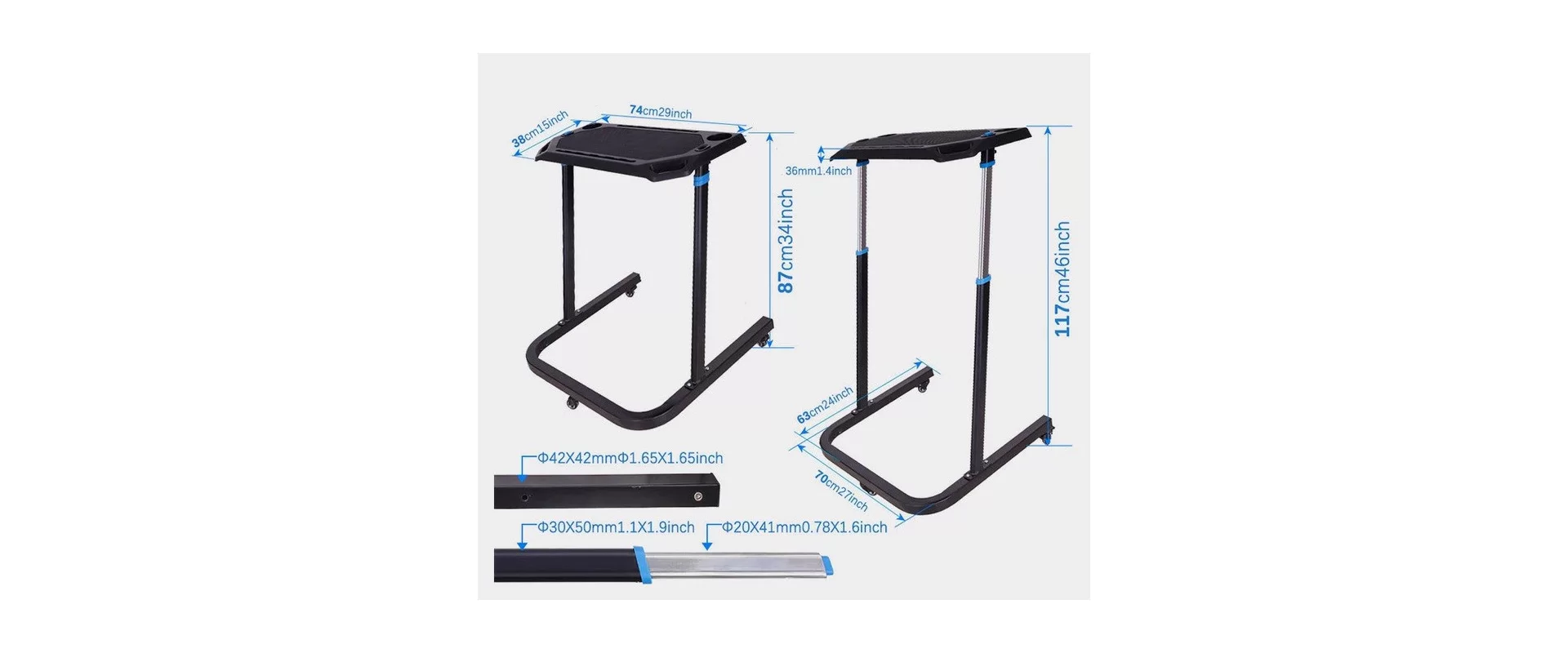 Trisport Indoor Cycling Desk / Стол-подставка для мобильных устройств для  велотренажера (PDMYDV) - купить за 18692 руб.