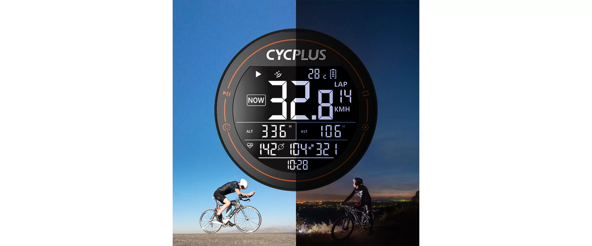 Cycplus M2 GPS 19 функций / Велокомпьютер беспроводной фото 6