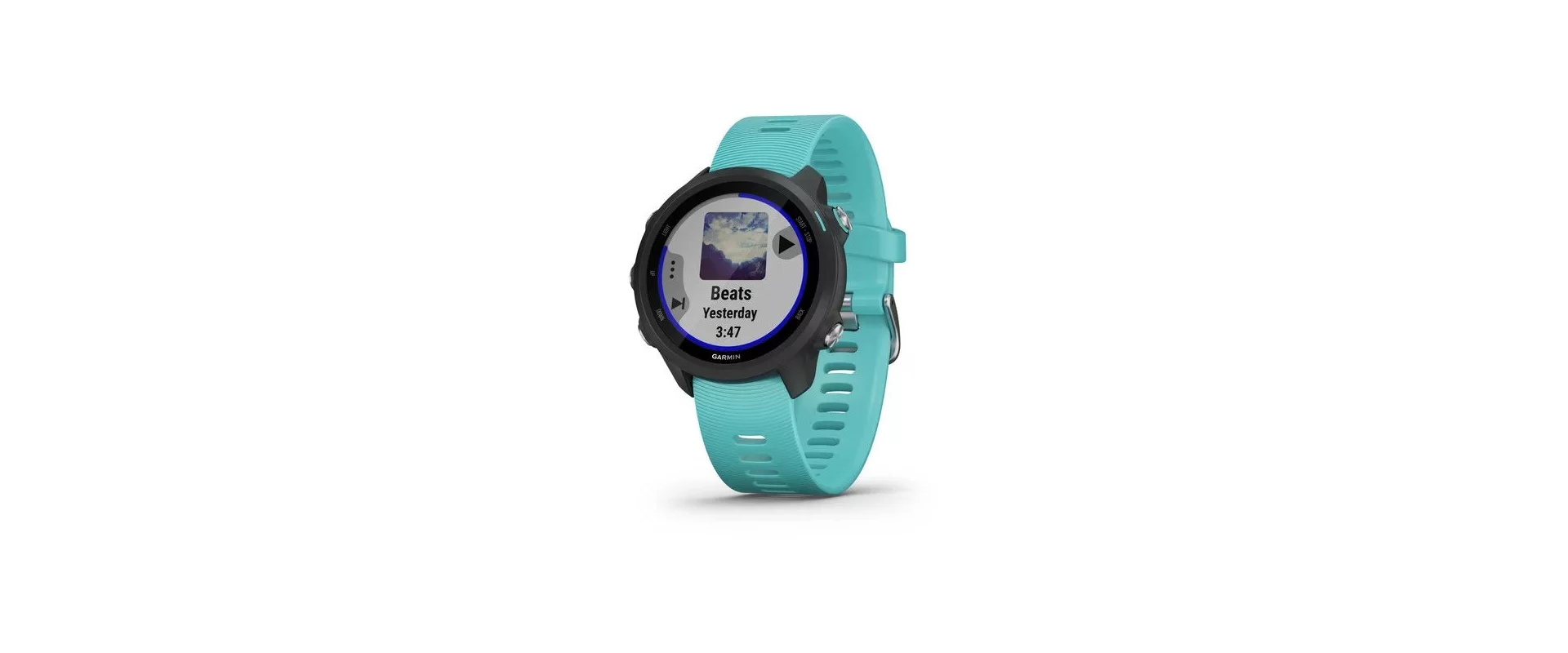 Garmin Forerunner 245 Music Бирюзовый / Смарт-часы беговые с GPS и музыкой