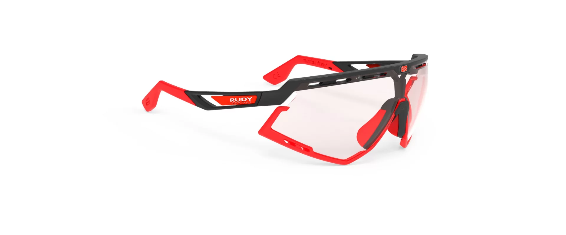Rudy Project Defender Gloss Black/Bumpers Red - Impct Photochromic 2Red / Очки