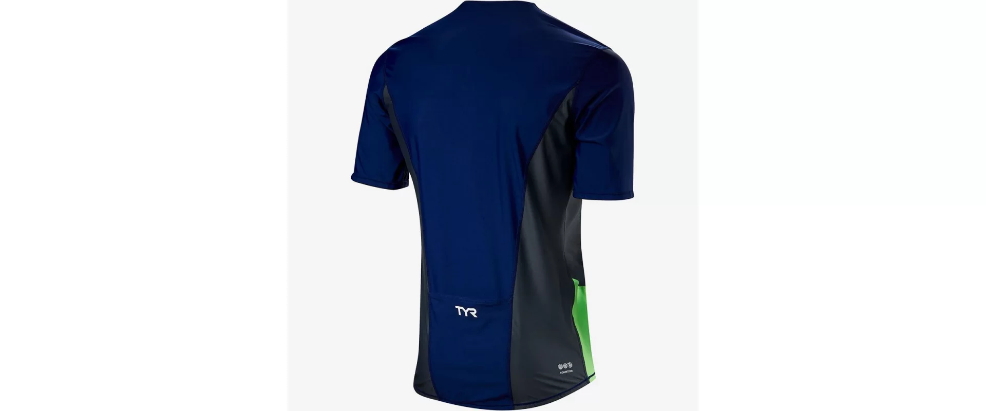 TYR Men's Competitor Short Sleeve Top / Мужская стартовая футболка фото 1