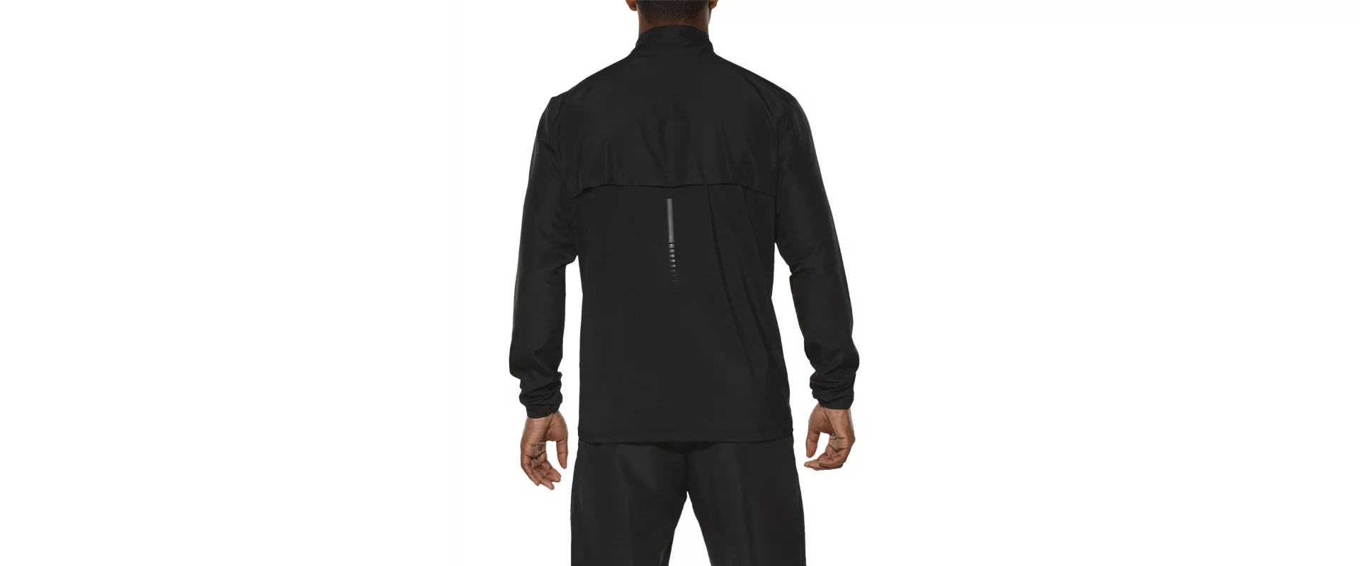 Asics Jacket / Мужская ветрозащитная куртка фото 2