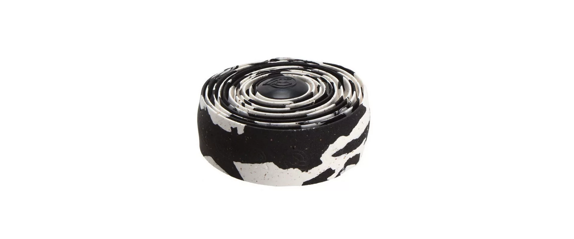 Cinelli Tape Cork Marco Splash White-Black / Обмотка руля пробковая фото 1