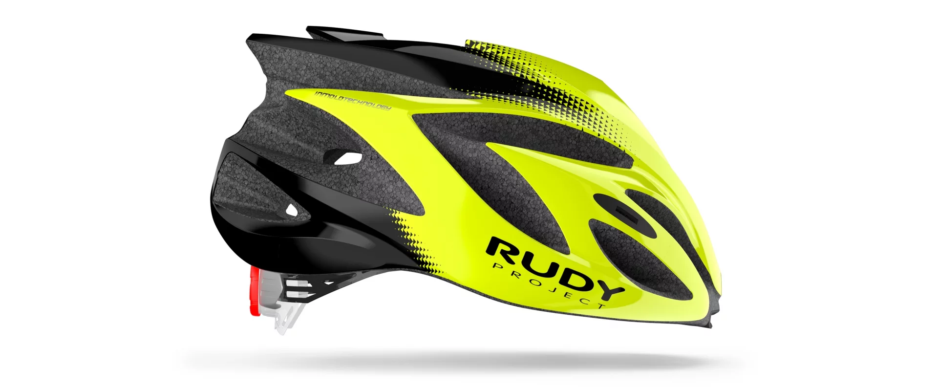 Rudy Project Rush Yellow Fluo - Black Shiny S / Шлем фото 2