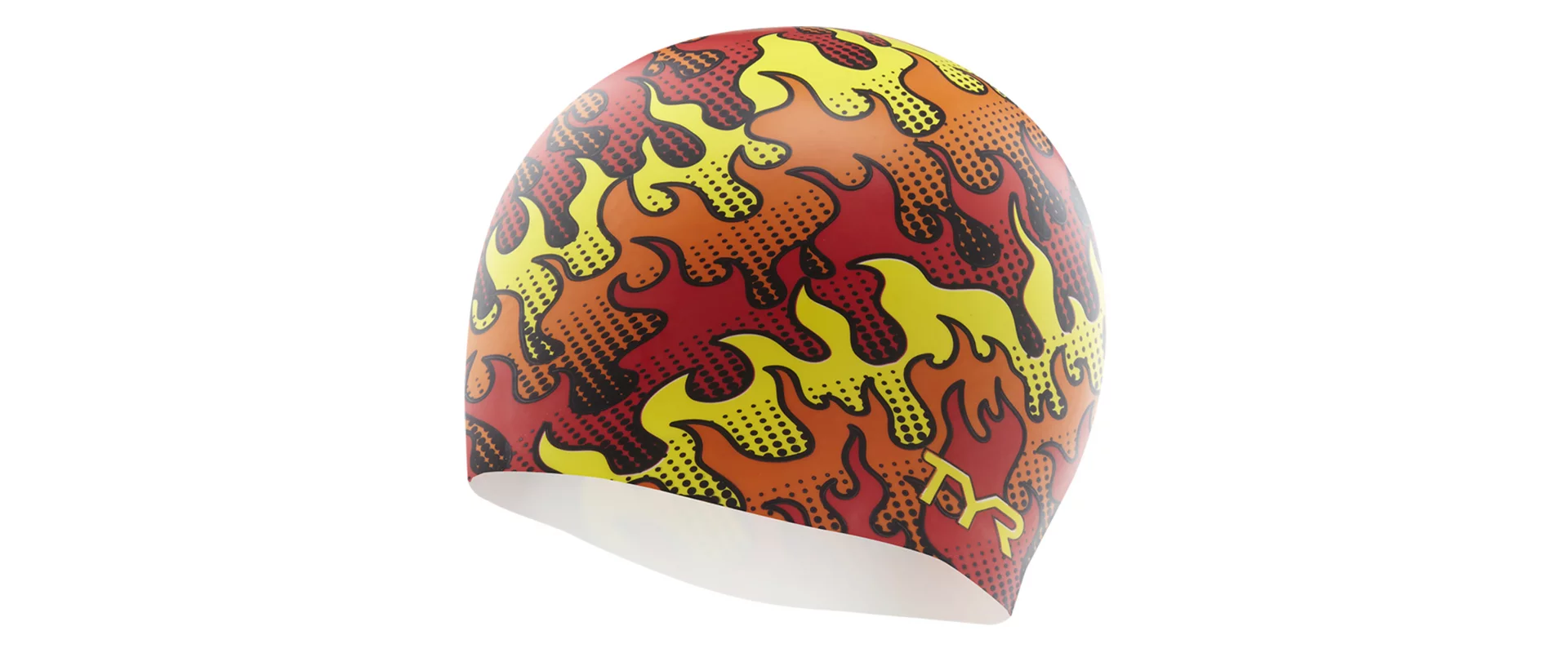 TYR Flame Silicone Swim Cap / Шапочка для плавания