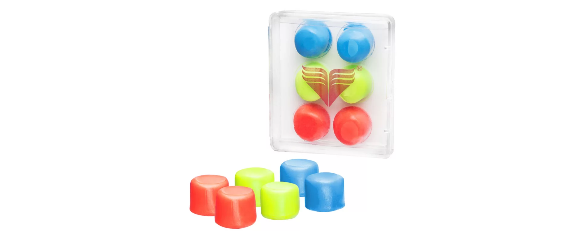 TYR Youth Multi-Colored Silicone Ear Plugs / Беруши для бассейна