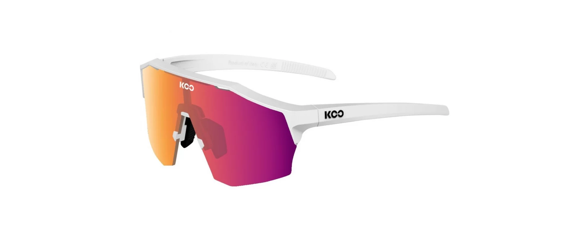 Koo Alibi White Matt-Fucsia Photocromatica / Очки спортивные (OEY00009.963)  - купить за 22000 руб.