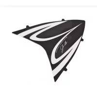 Вентиляционная Заглушка Rudy Project Wingspan Tail Cover White Silv. фото