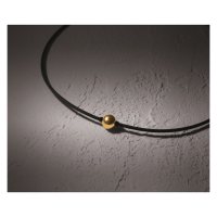 Phiten Rakuwa Necklace Metax Mirror Ball Gold / Ожерелье фото 1