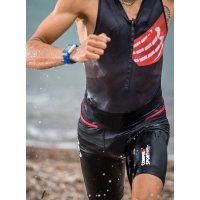 Compressport TR3 Aero Trisuit / Мужской компрессионный стартовый костюм без рукавов фото 1