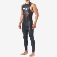 Гидрокостюм без рукавов TYR Mens Hurricane C5 Sleeveless Wetsuit фото 2