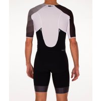 Z3R0D Racer TriSuit Черный / Мужской стартовый костюм с рукавами фото 2