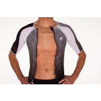 Z3R0D Racer TriSuit Черный / Мужской стартовый костюм с рукавами фото 8