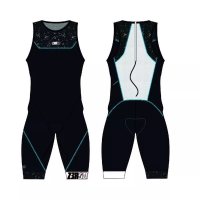 Z3R0D Start Trisuit Kid Strobolight / Детский стартовый костюм для триатлона без рукавов фото