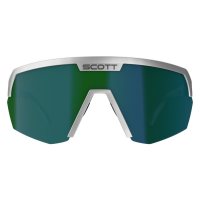 Scott Sport Shield Supersonic Ed. Silver Green Chrome / Очки мультиспортивные фото 1