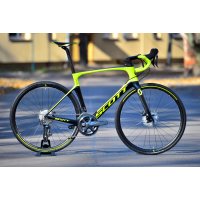 Scott Foil 20 disc yellow/black / Шоссейный велосипед фото 11