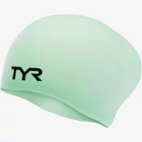 TYR Long Hair Wrinkle-Free Silicone Cap / Шапочка для длинных волос силиконовая фото 1