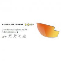 Rudy Project Spaceguard Mls Orange-Black Nose / Линзы фото 1