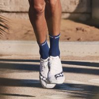 Compressport Pro Racing Socks V4.0 Run High - Sodalite - Fluo Blue / Носки беговые фото 2