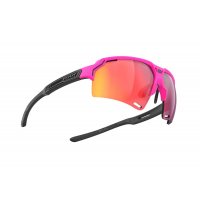 Rudy Project Deltabeat Pink Fluo Black Matt - Multilaser Red / Очки фото 2