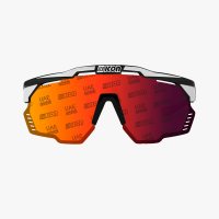 Scicon Aeroshade Kunken Black-White Monogram Uae Multimirror Red / Очки спортивные фото 3