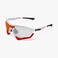 Scicon Aerotech XL White Photochromic Red Mirror / Очки спортивные фото