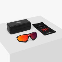 Scicon Aerotech XXL White Multimirror Red / Очки спортивные фото 2