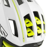 Casco SPEEDairo2 Sand White Neon+ визор Vautron Visor Фотохром фото 1