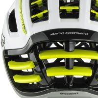 Casco SPEEDairo2 Sand White Neon+ визор Vautron Visor Фотохром фото 3