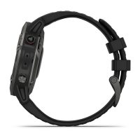 Garmin Fenix 6 Sapphire Cерый с черным ремешком / Смарт-часы беговые с GPS, HR и Garmin Pay фото 1