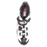 SIDI MTB DRAKO Carbon SRS / Велотуфли MTB (белый/черный лакированный) фото 4