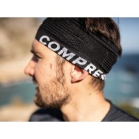 Compressport Headband On/Off Black / Повязка на голову фото 3