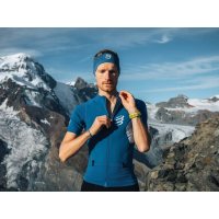 Compressport Trail Postural SS Top M Blue V2.0 / Футболка фото 3