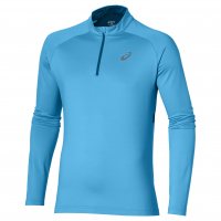 Asics 1/2 Zip Winter Top / Мужская утепленная беговая футболка с длинным рукавом фото